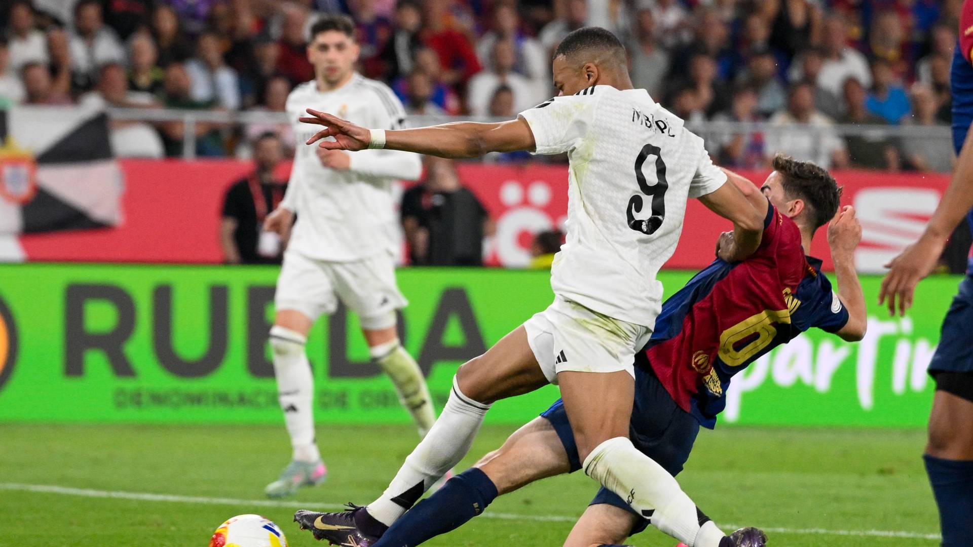 لقطة من المباراة