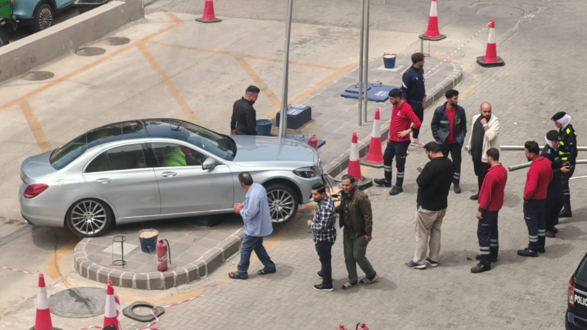 جانب من الحادث