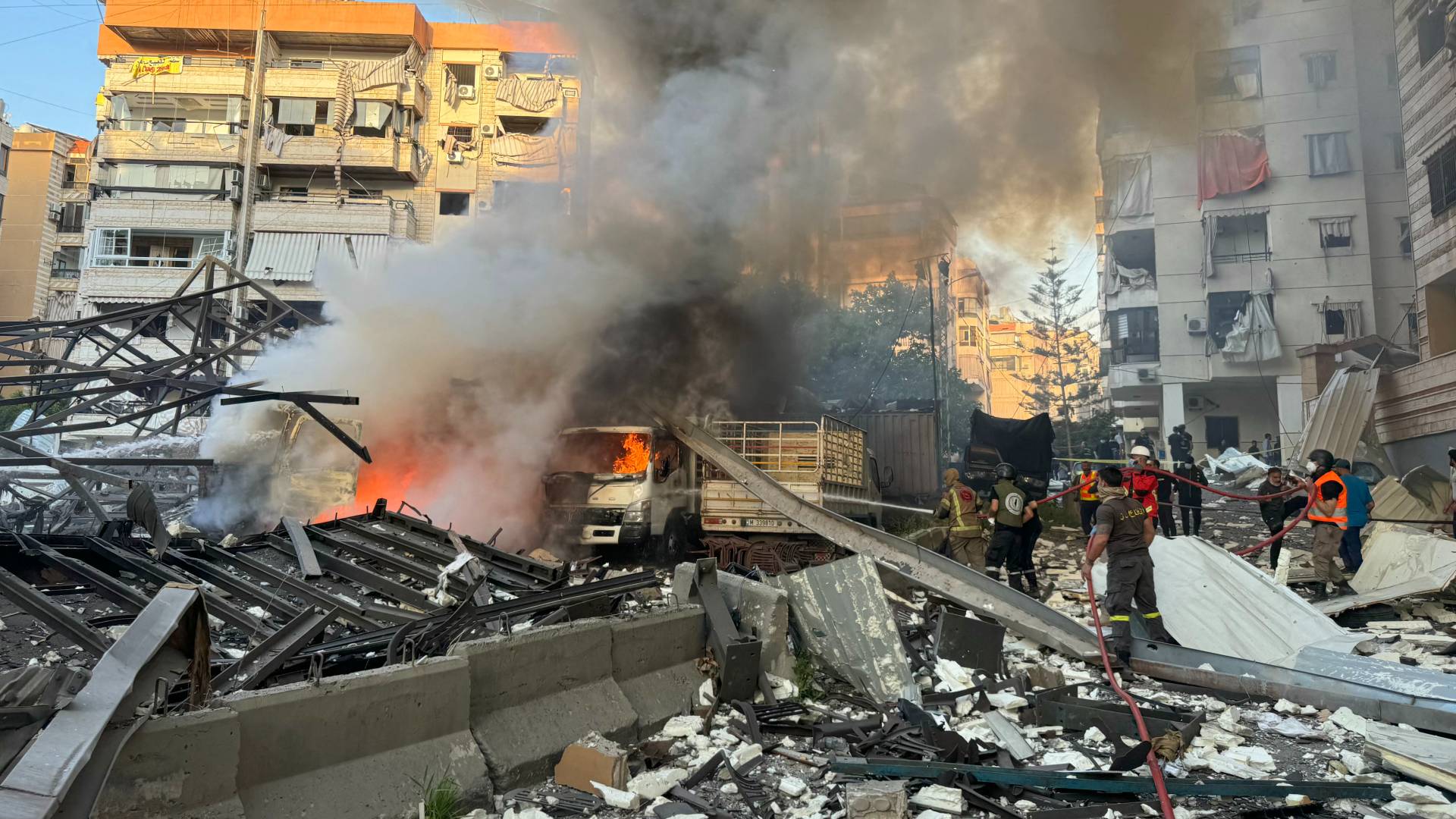 غارة للاحتلال تستهدف ضاحية بيروت