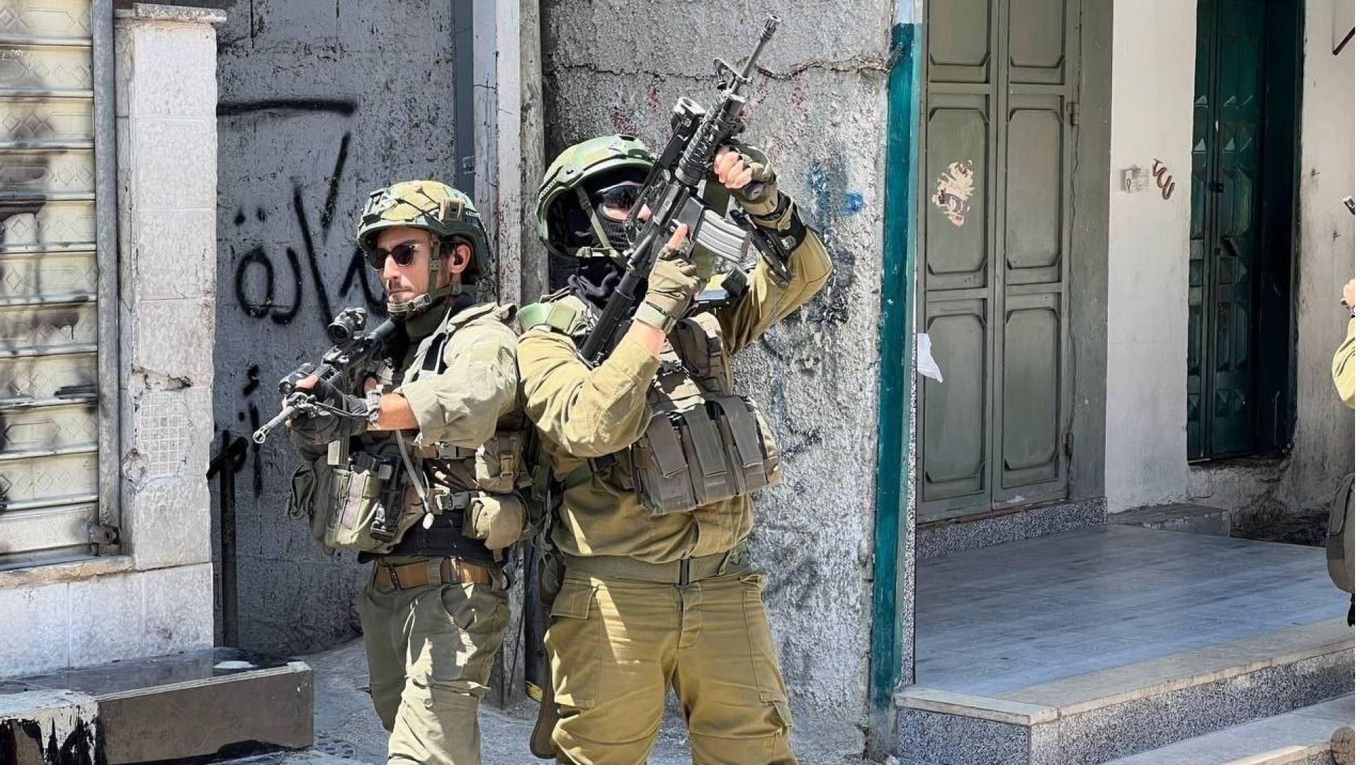 خلال اقتحام قوات الاحتلال للمخيم