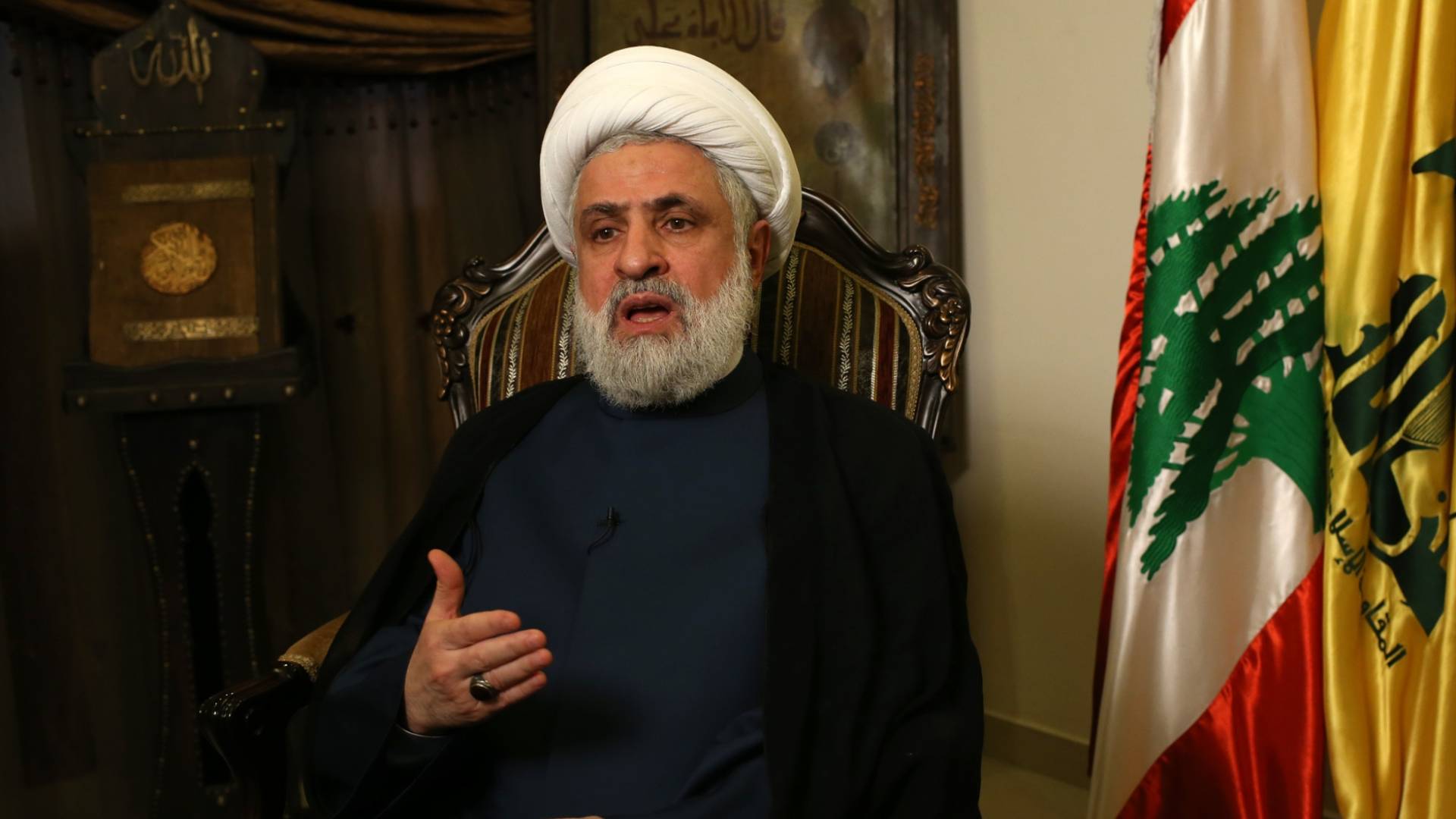 الأمين العام لحزب الله نعيم قاسم