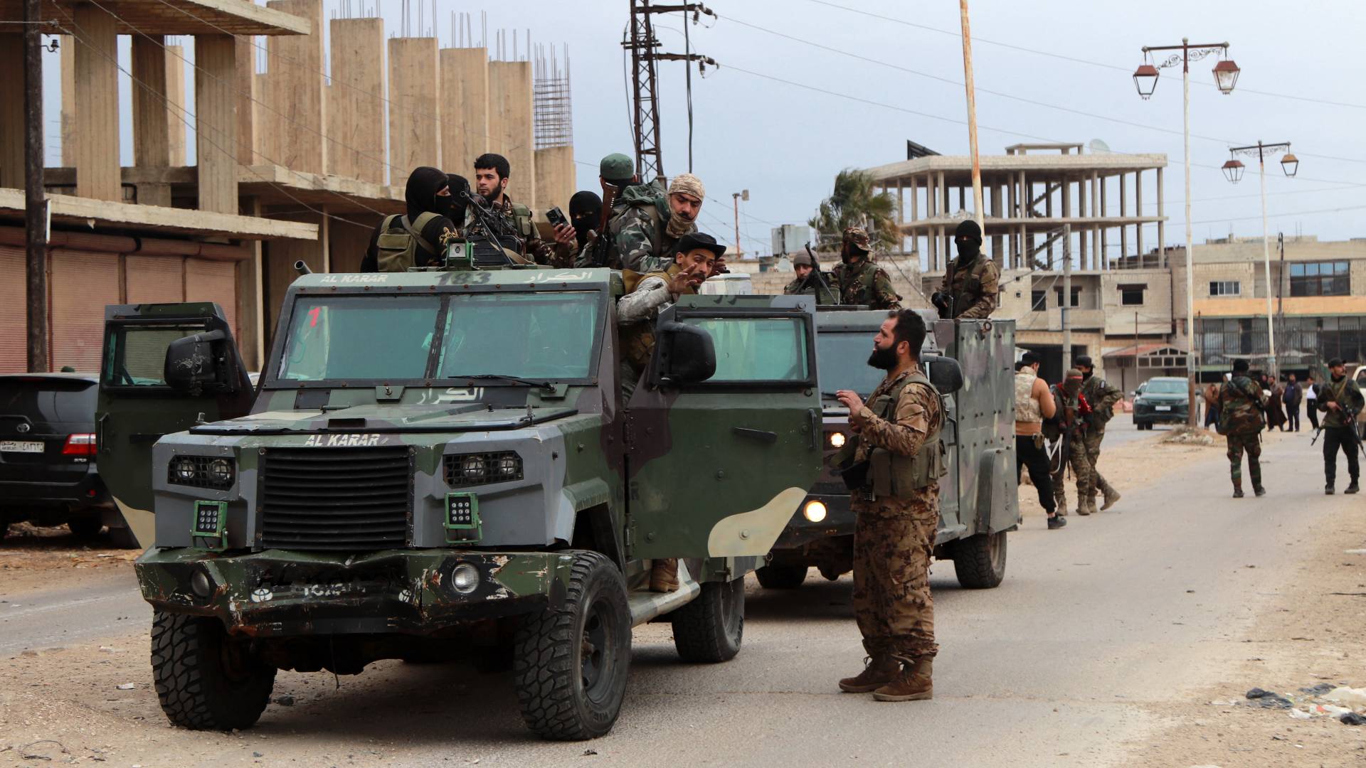 مقاتلون في الأمن السوري - أرشيفية