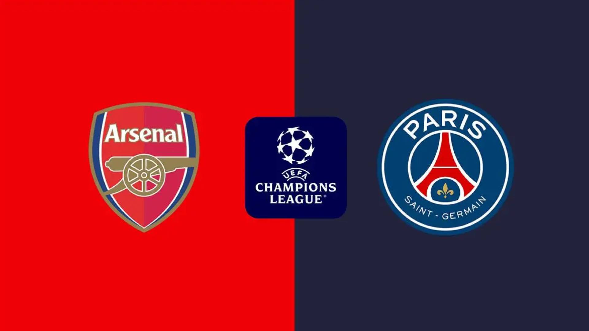 مواجهة نارية بين أرسنال وباريس سان جيرمان في نصف نهائي دوري أبطال أوروبا