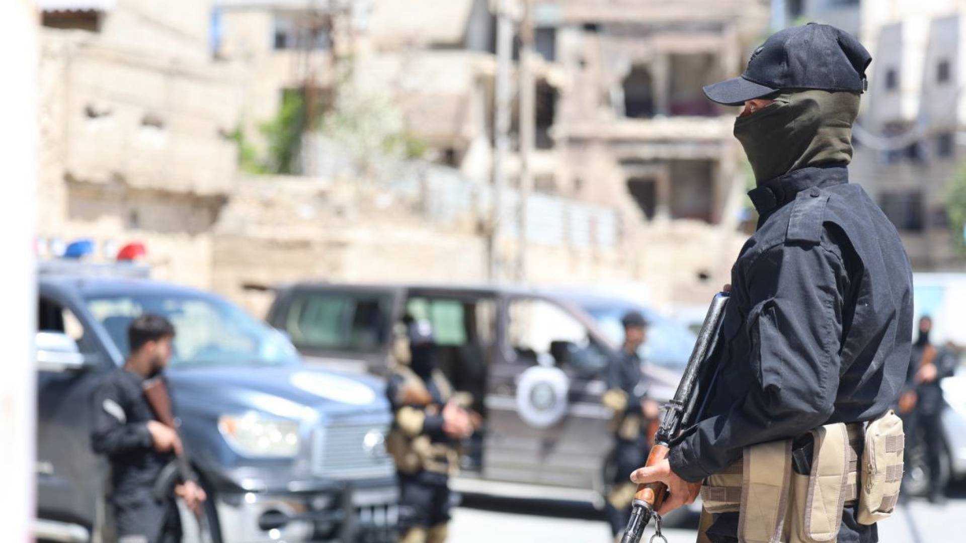 قوات الأمن العام السورية تنتشر على أطراف مدينة جرمانا بريف دمشق