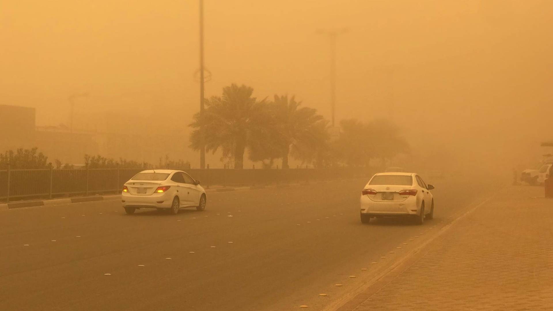 اجواء مغبرة