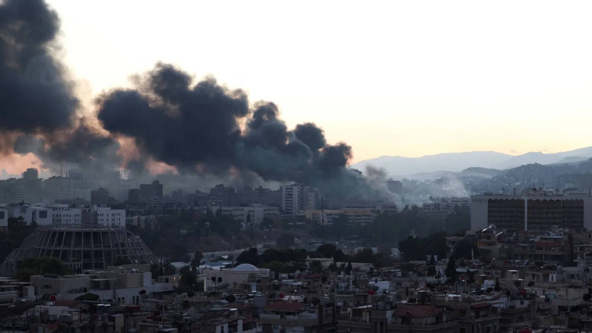 غارات على دمشق