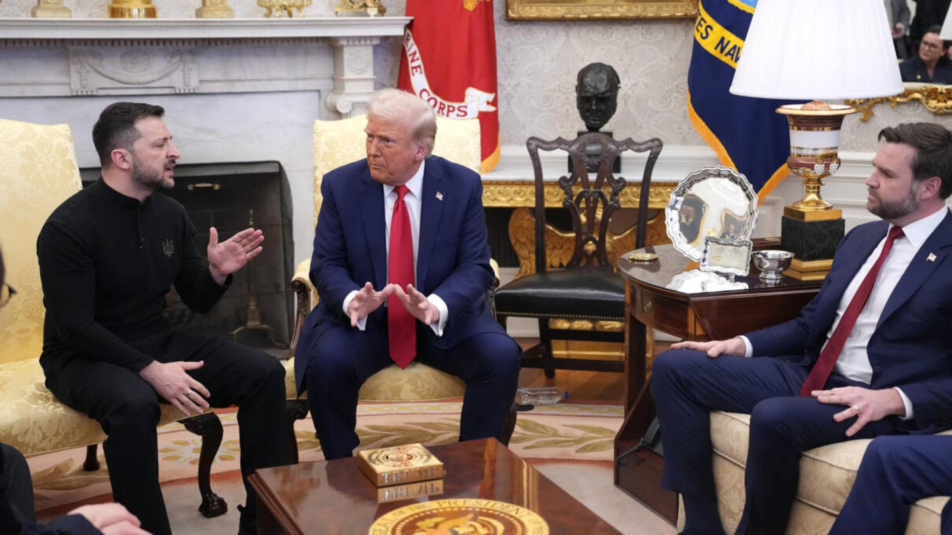 الرئيس الأمريكي والرئيس الأوكراني "أرشيفية"