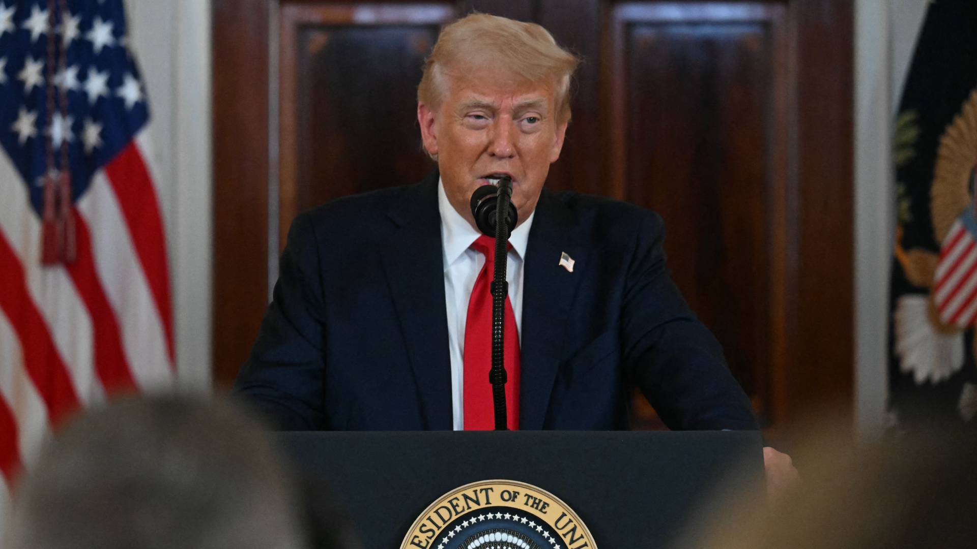 الرئيس الأمريكي دونالد ترمب