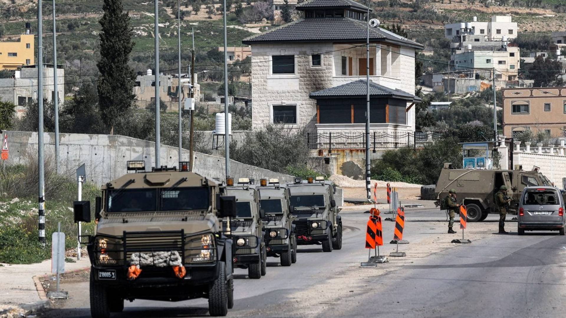 خلال اقتحام قوات الاحتلال لمدن الضفة الغربية - أرشيفية