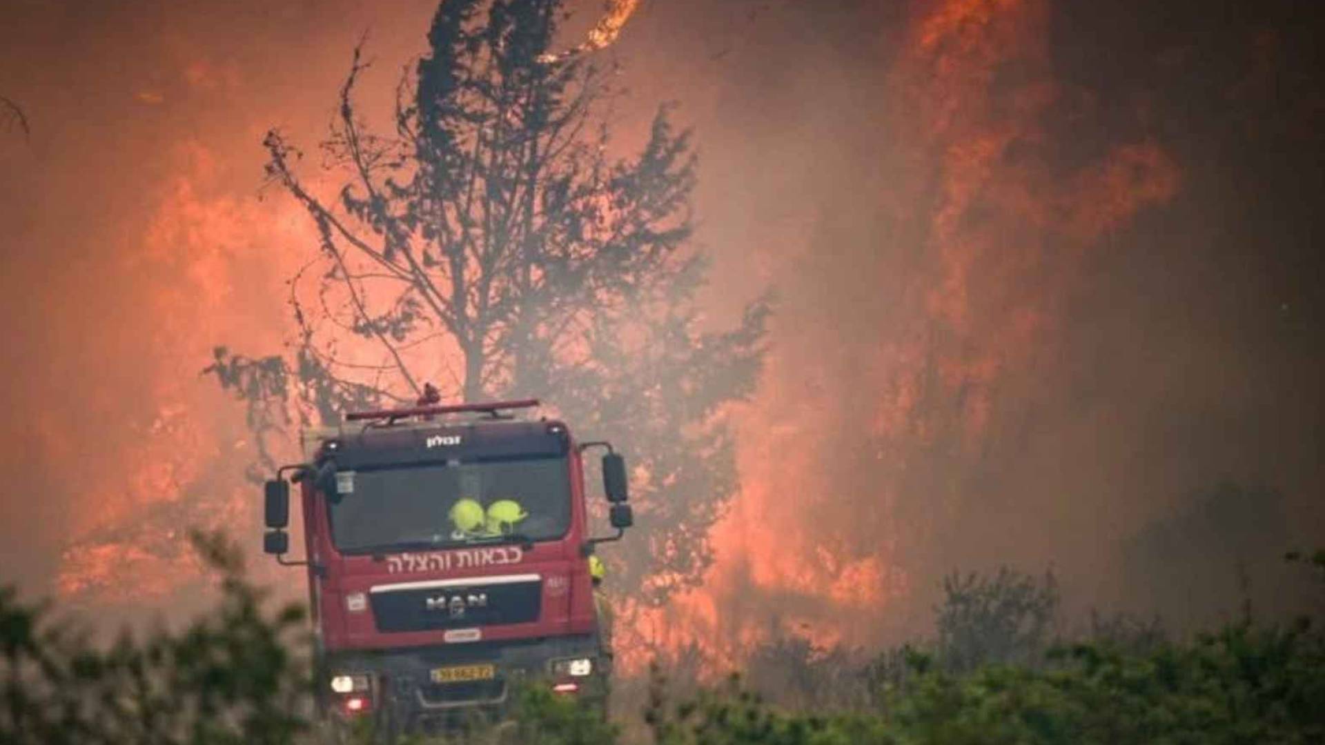 حرائق تلتهم أحراش جبال القدس