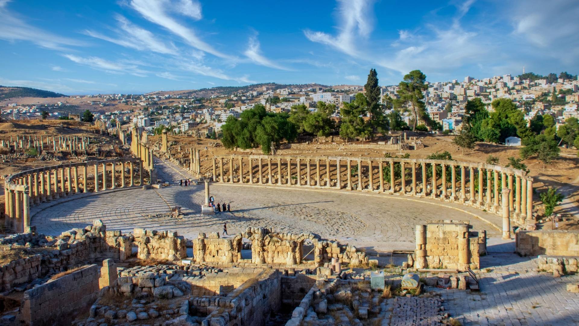 مدينة جرش الأثرية "أرشيفية"