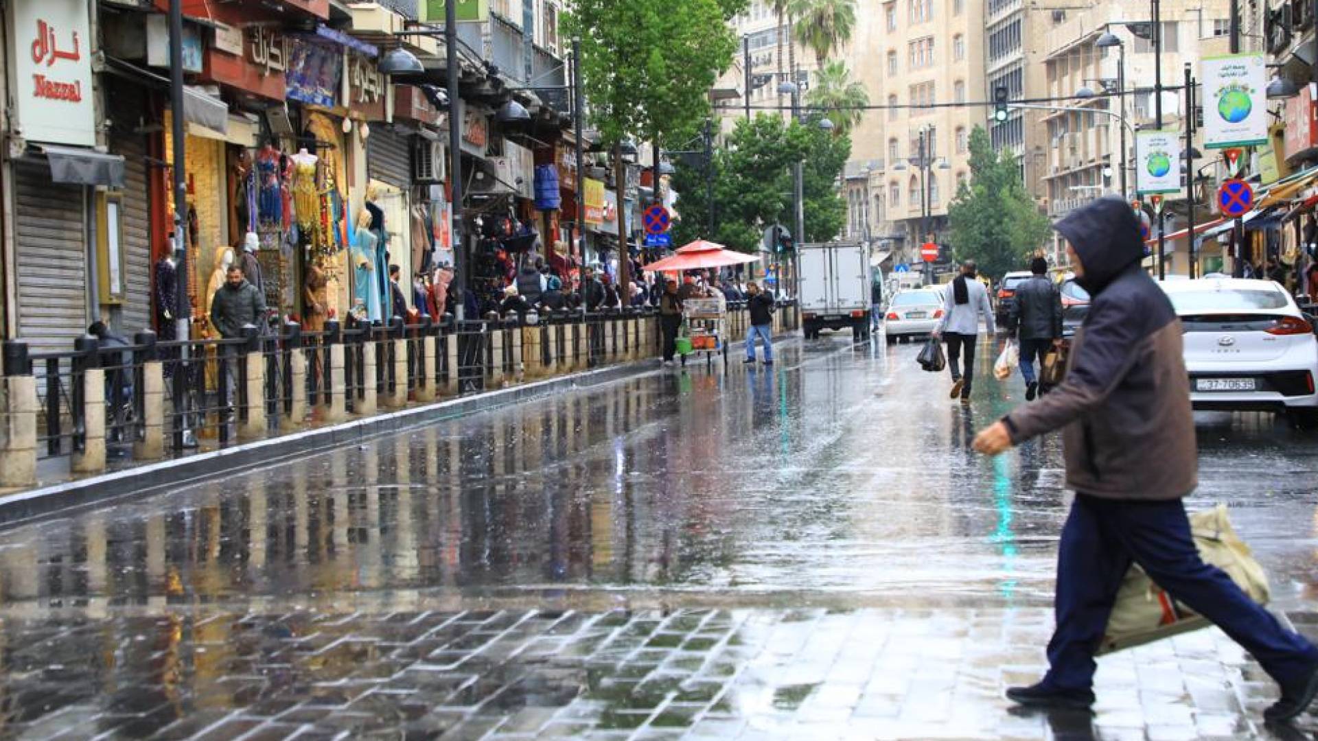 طقس بارد وسط البلد في عمان