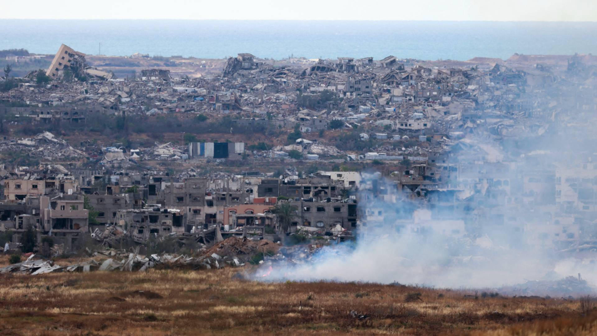 آثار الدمار في قطاع غزة