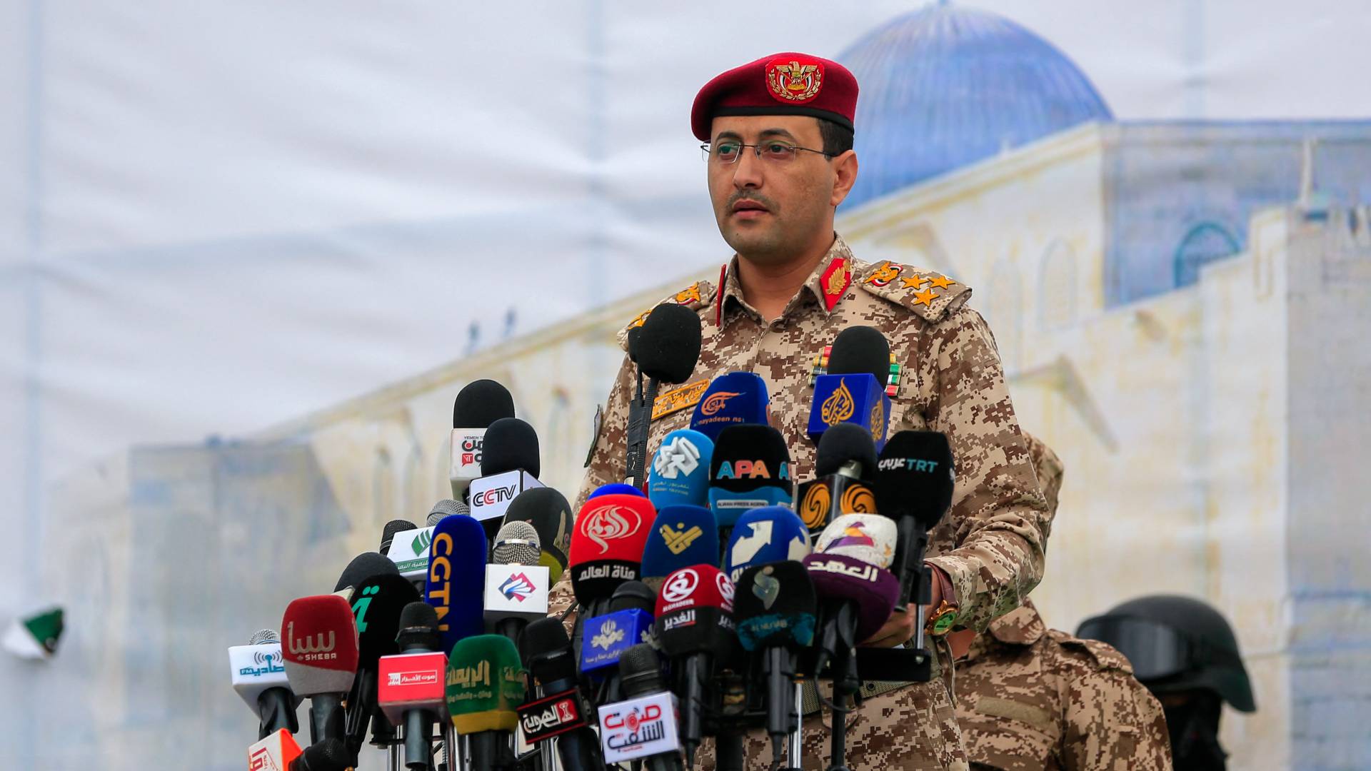 الناطق العسكري باسم جماعة الحوثي يحيى سريع