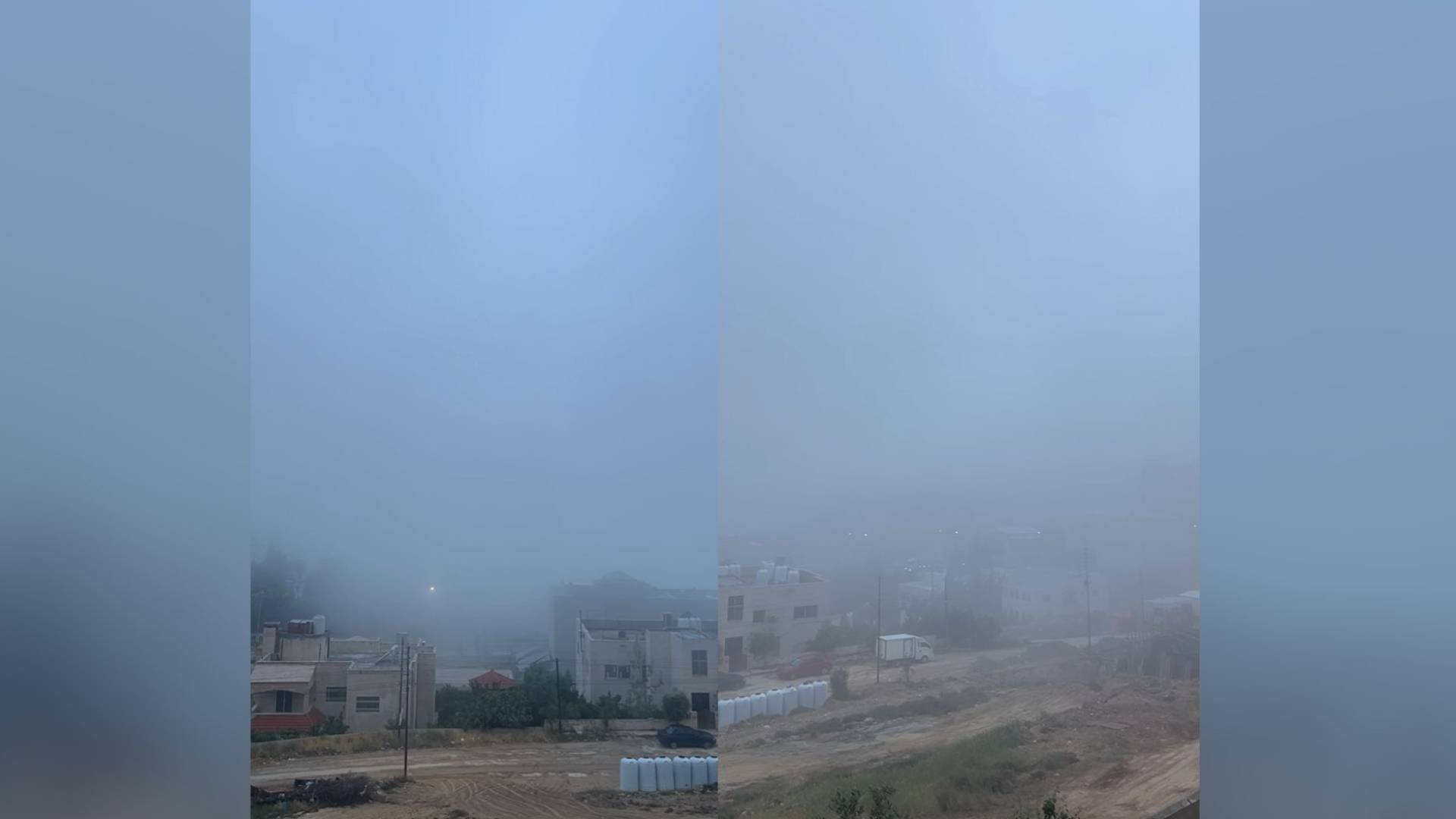 ضباب في مرج الحمام