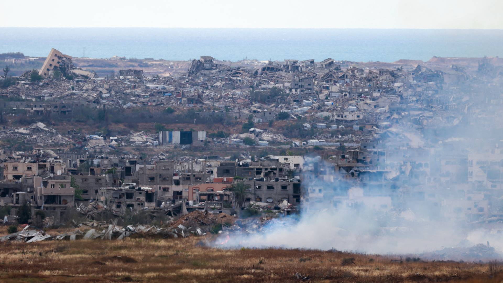 آثار الدمار في قطاع غزة