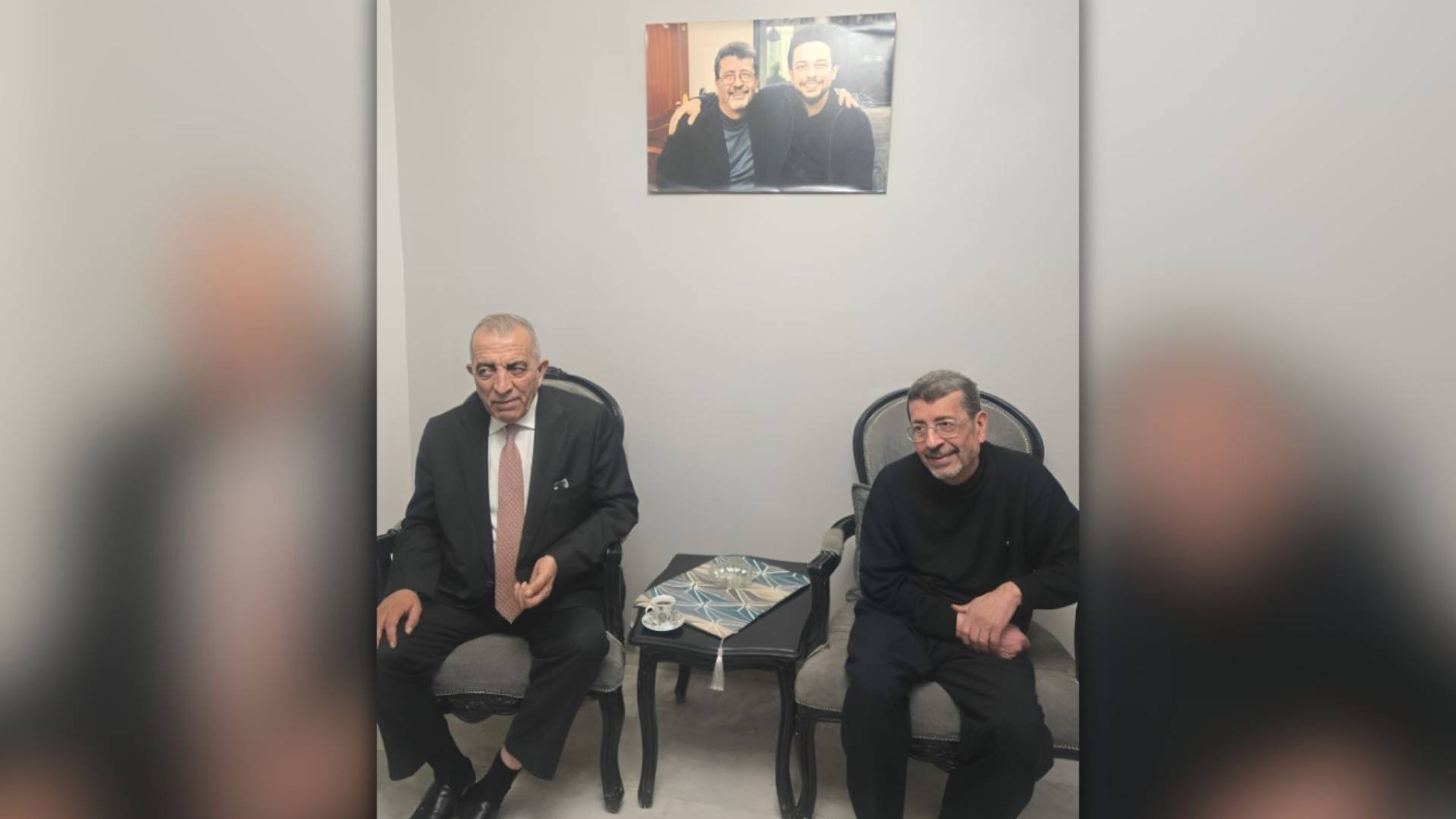 وزير الثقافة يطمئن على صحة ربيع شهاب ويشيد بعطائه الفني