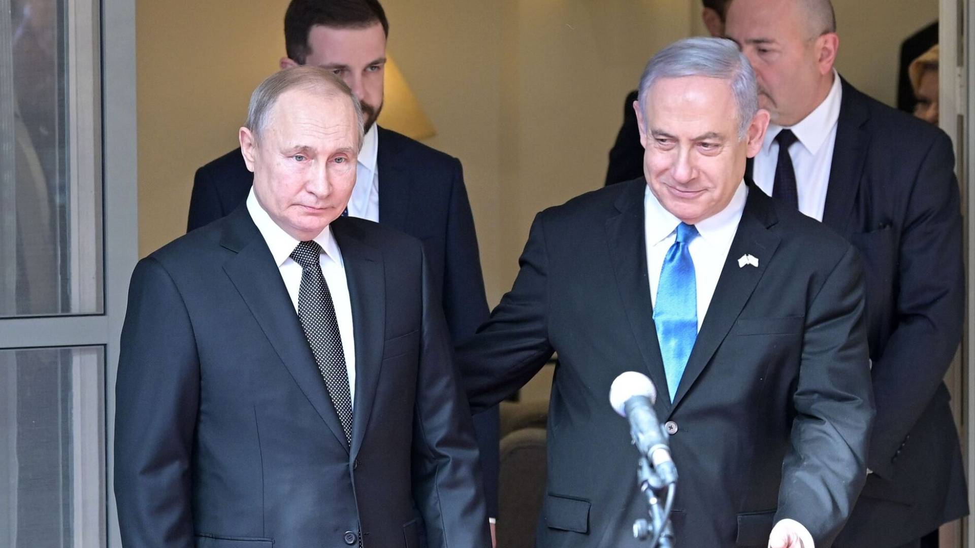 بوتين ونتنياهو