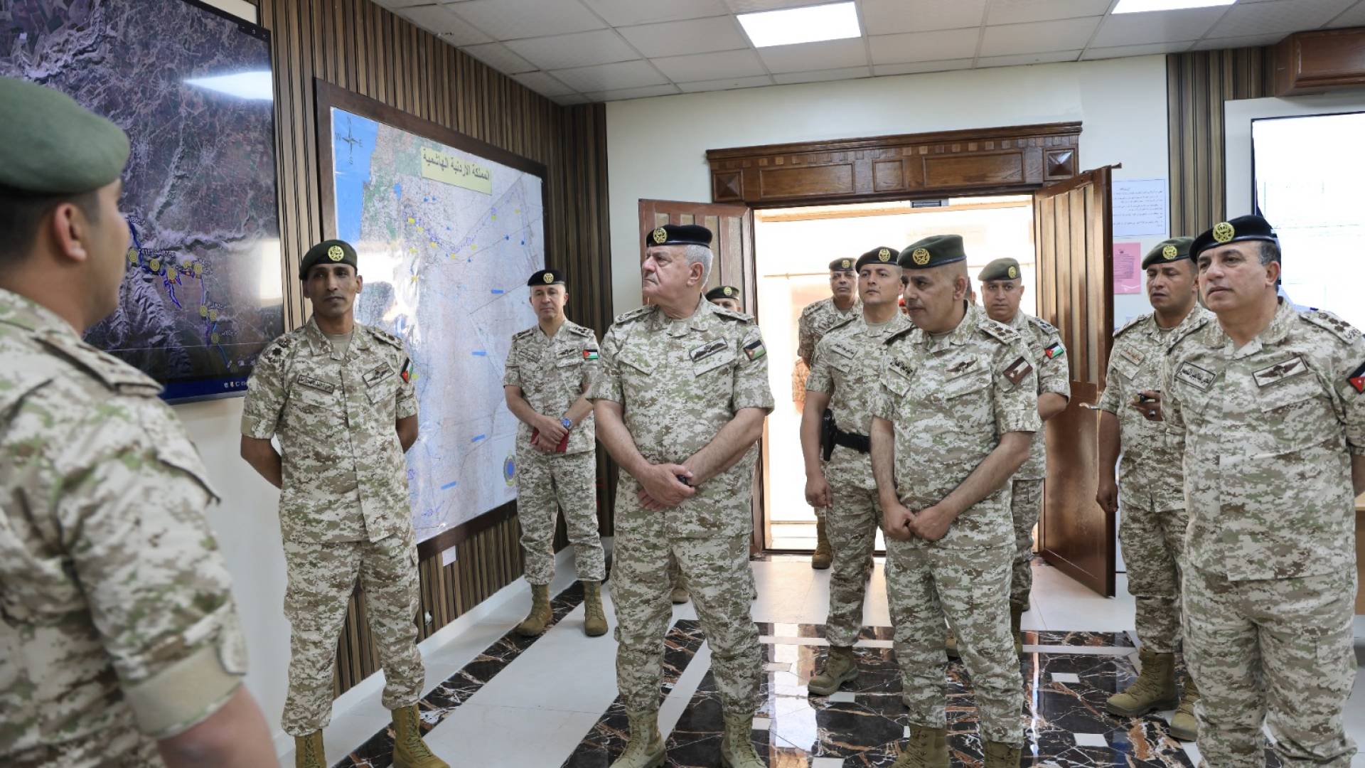 الحنيطي يزور مديرية أمن الحدود في موقعها الجديد