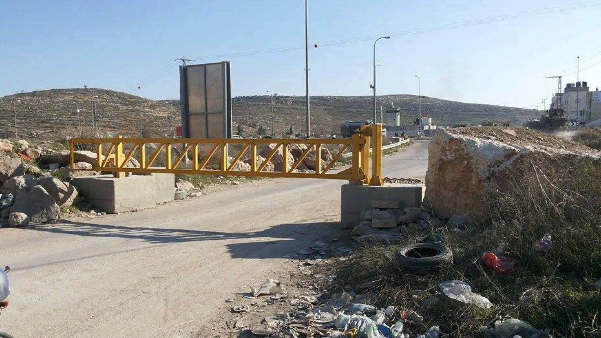 نقطة سدة الفحص في مدينة الخليل