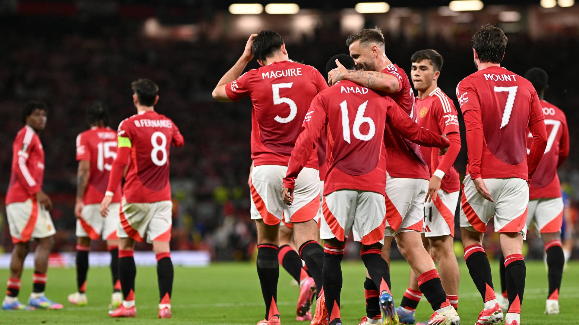 لاعبو مانشستر يونايتد