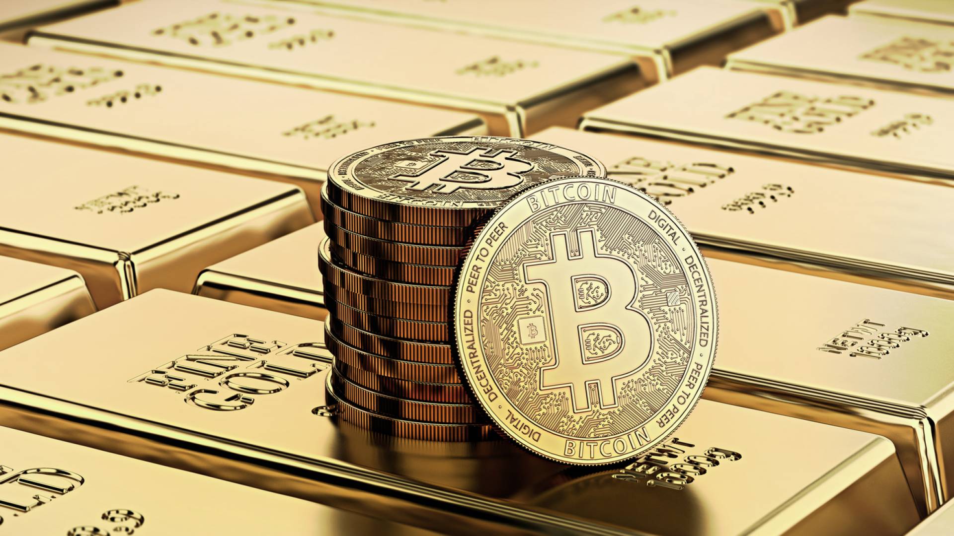 بتكوين والذهب