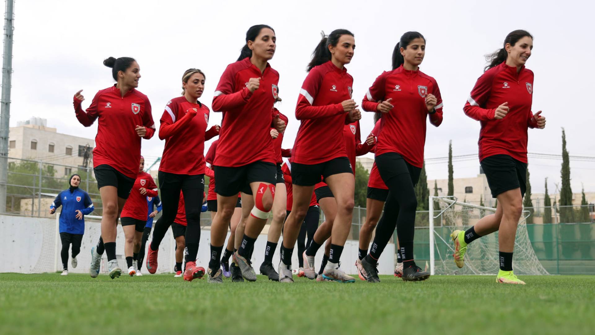 من تدريبات المنتخب الوطني