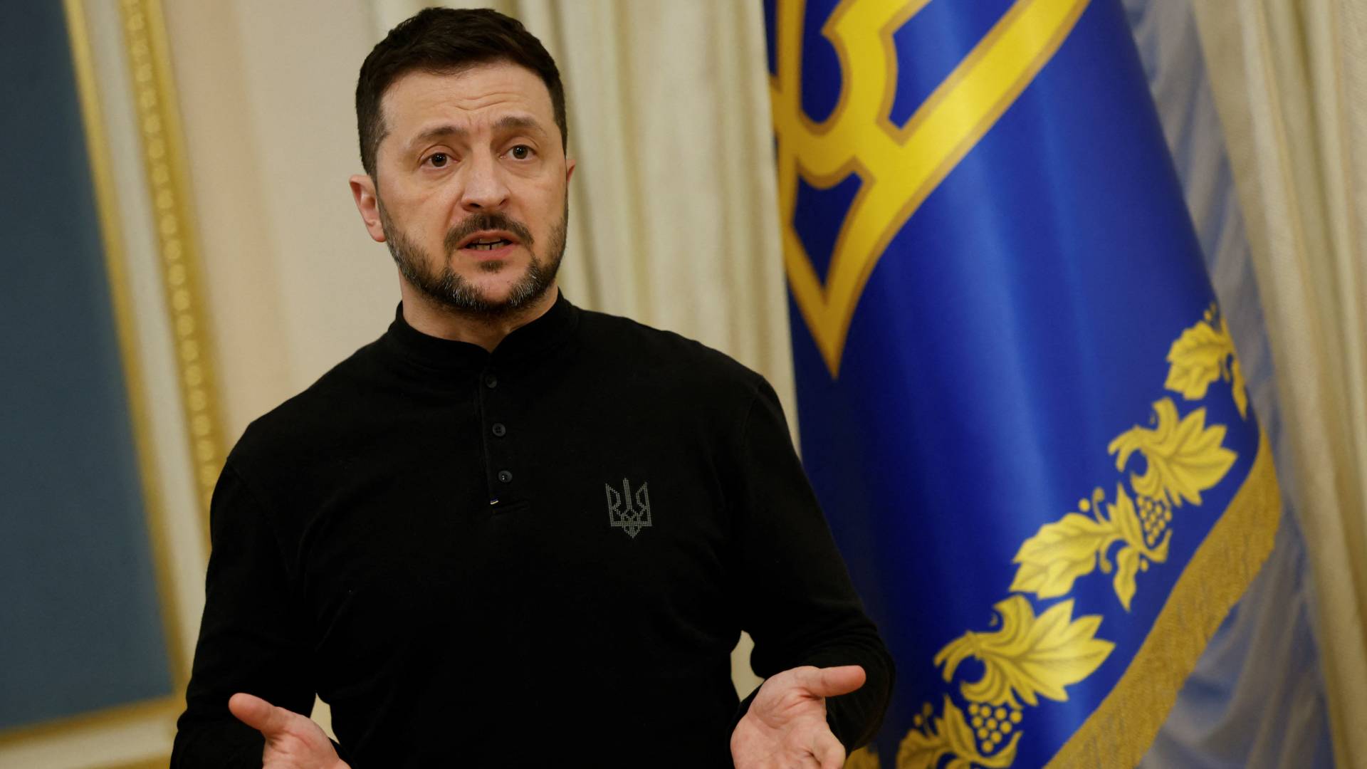 الرئيس الأوكراني فولوديمير زيلينسكي