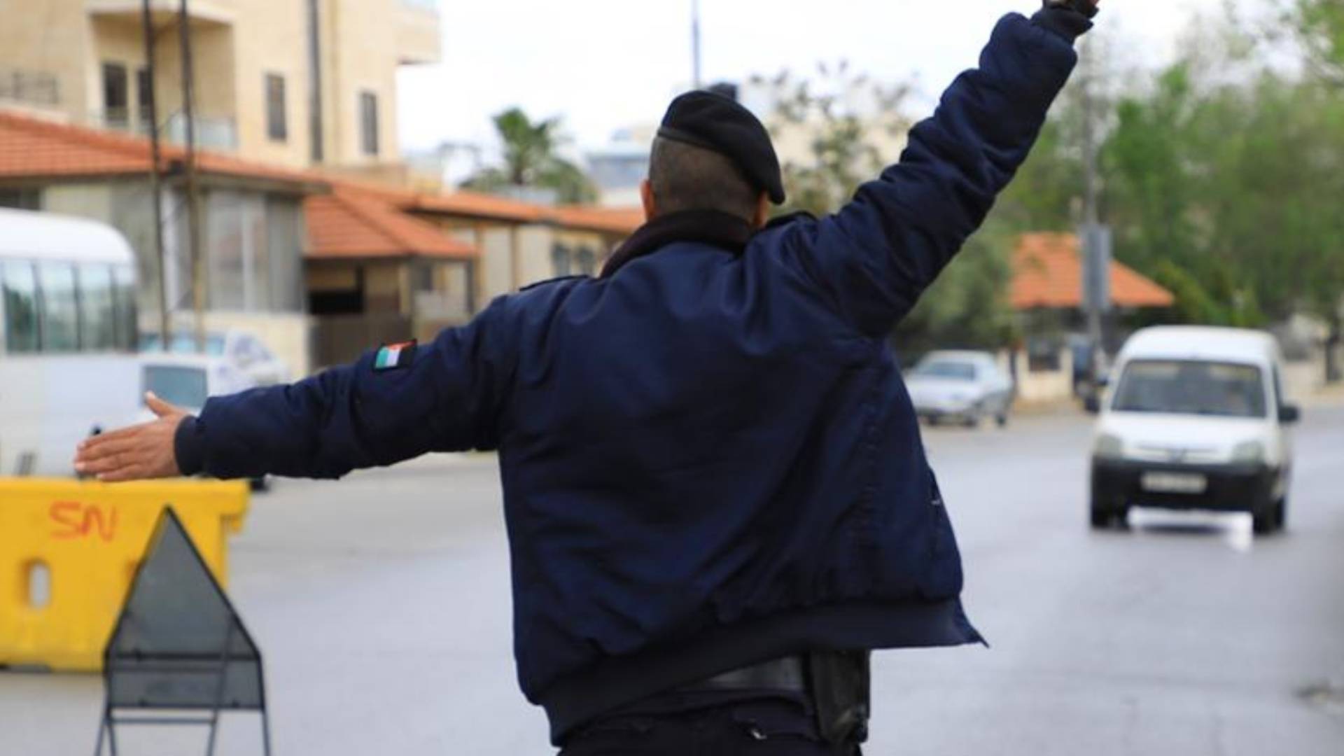 شرطي سير في العاصمة عمان