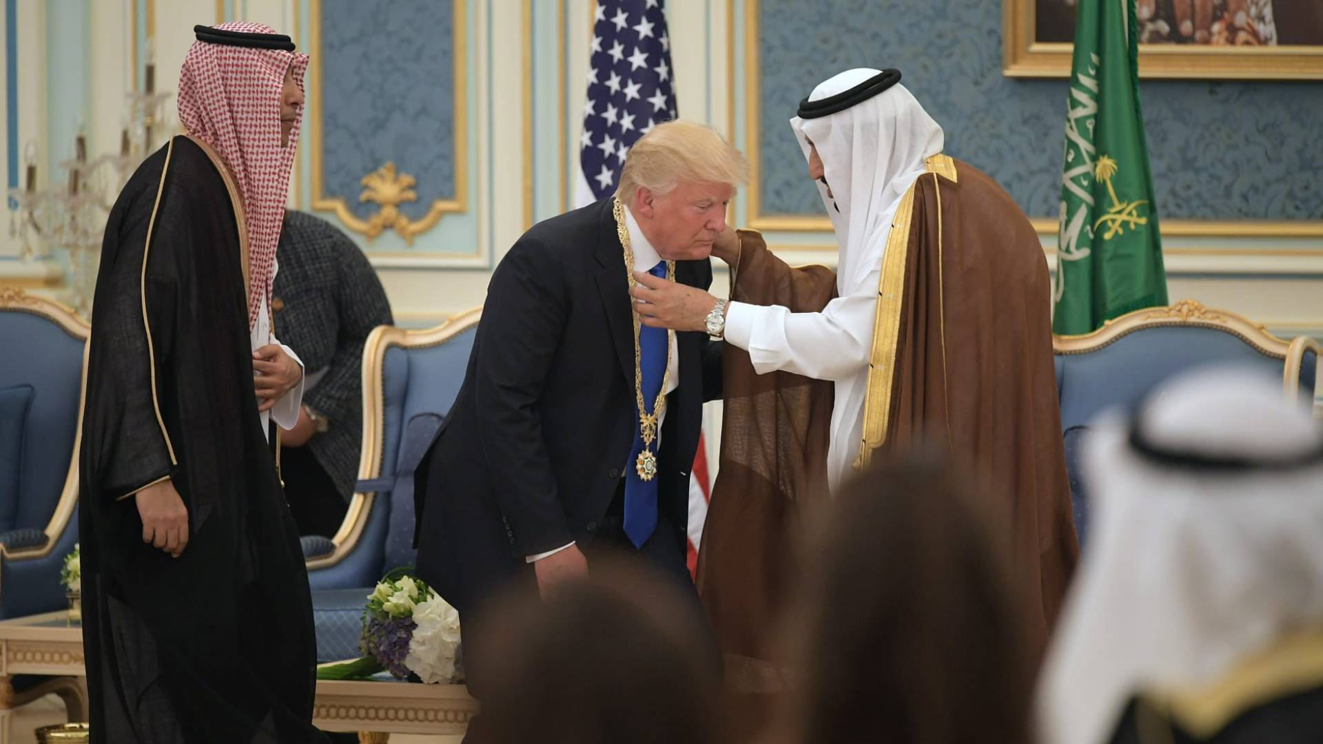 زيارة الرئيس الأمريكي دونالد ترمب إلى السعودية خلال ولايته الأولى