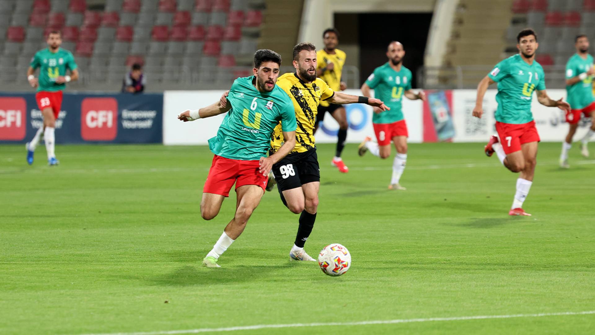 الوحدات يواجه الحسين اربد في نهائي كأس الأردن