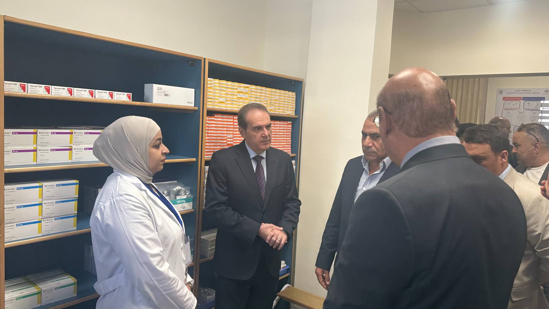 وزير الصحة يفتتح عيادات القلب والجراحات التخصصية في مستشفيات البشير