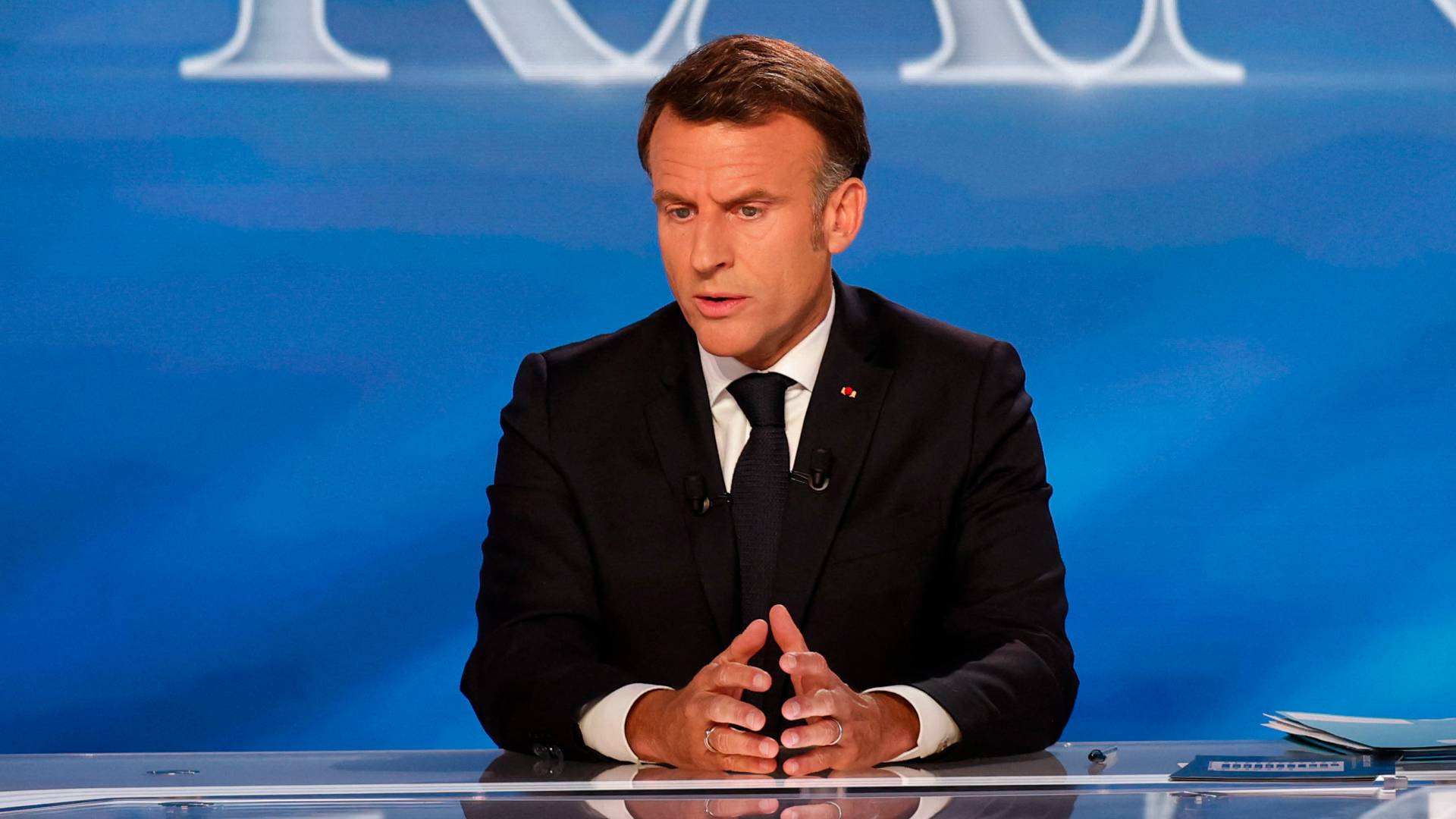 الرئيس الفرنسي إيمانويل ماكرون