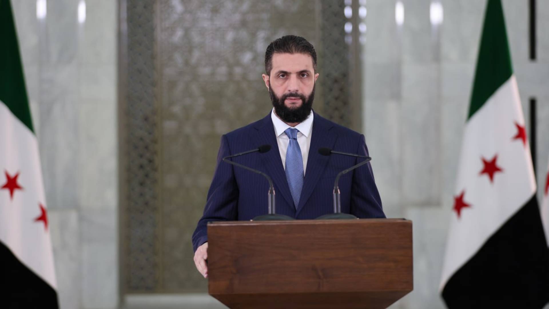 الرئيس السوري أحمد الشرع