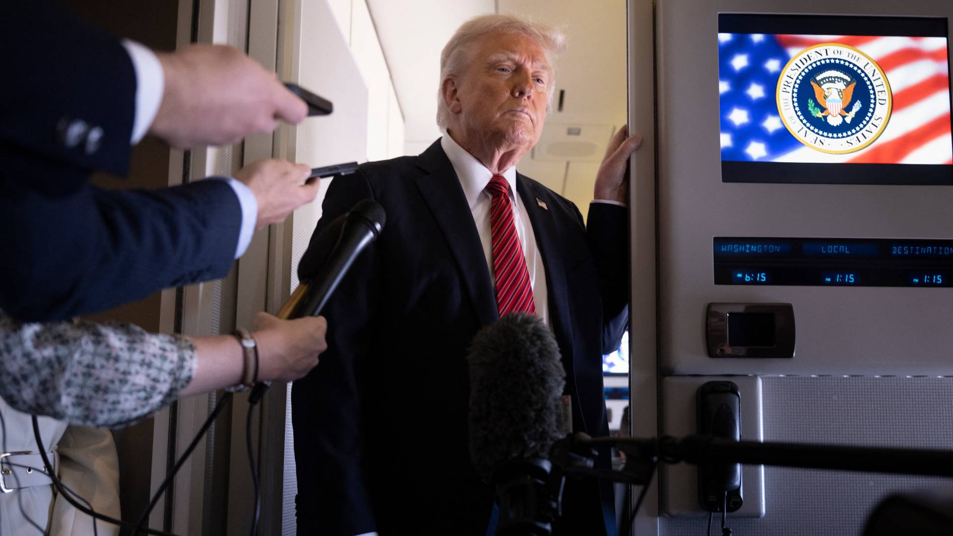 الرئيس الأمريكي دونالد ترمب