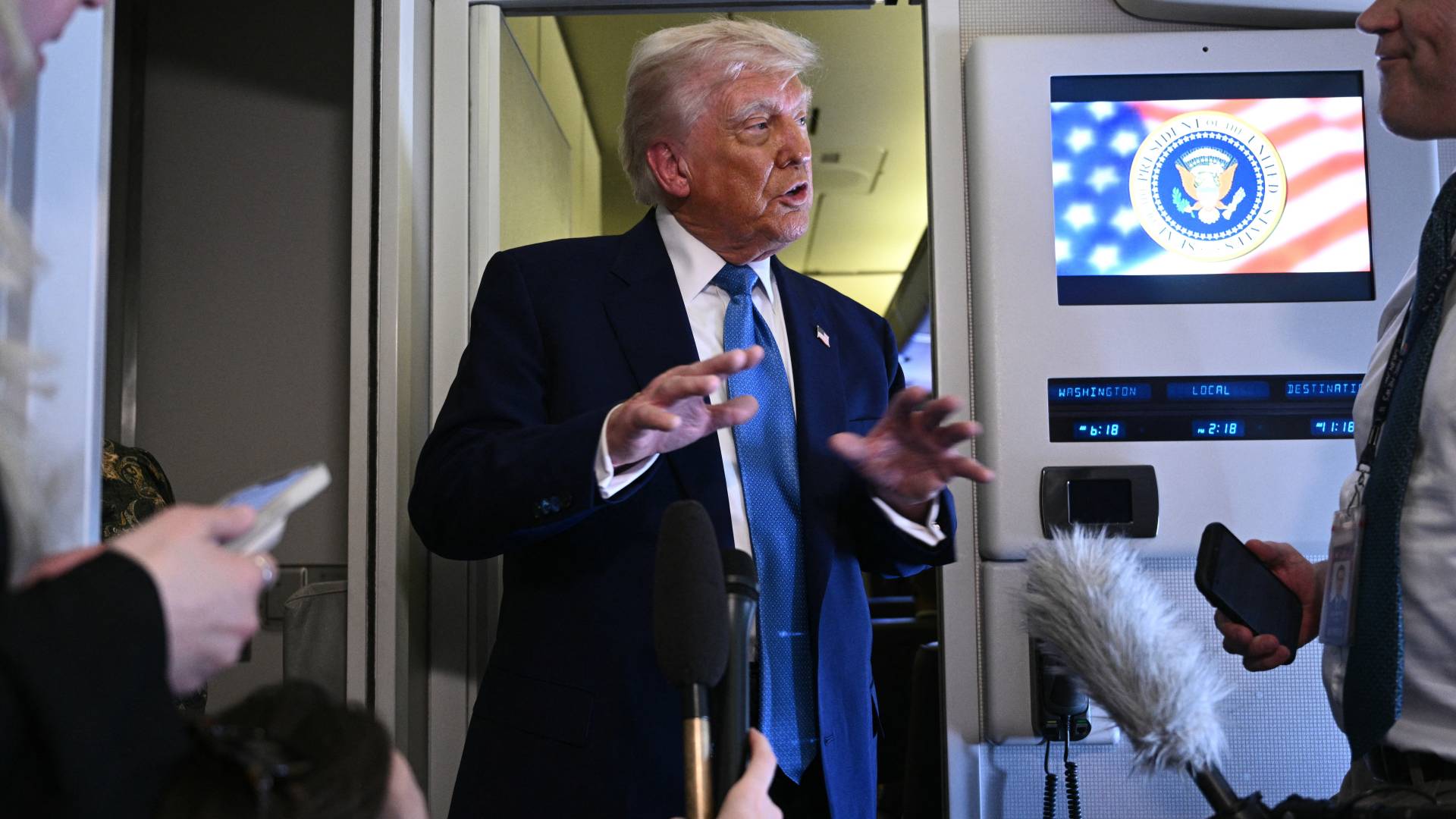 الرئيس الأمريكي دونالد ترمب