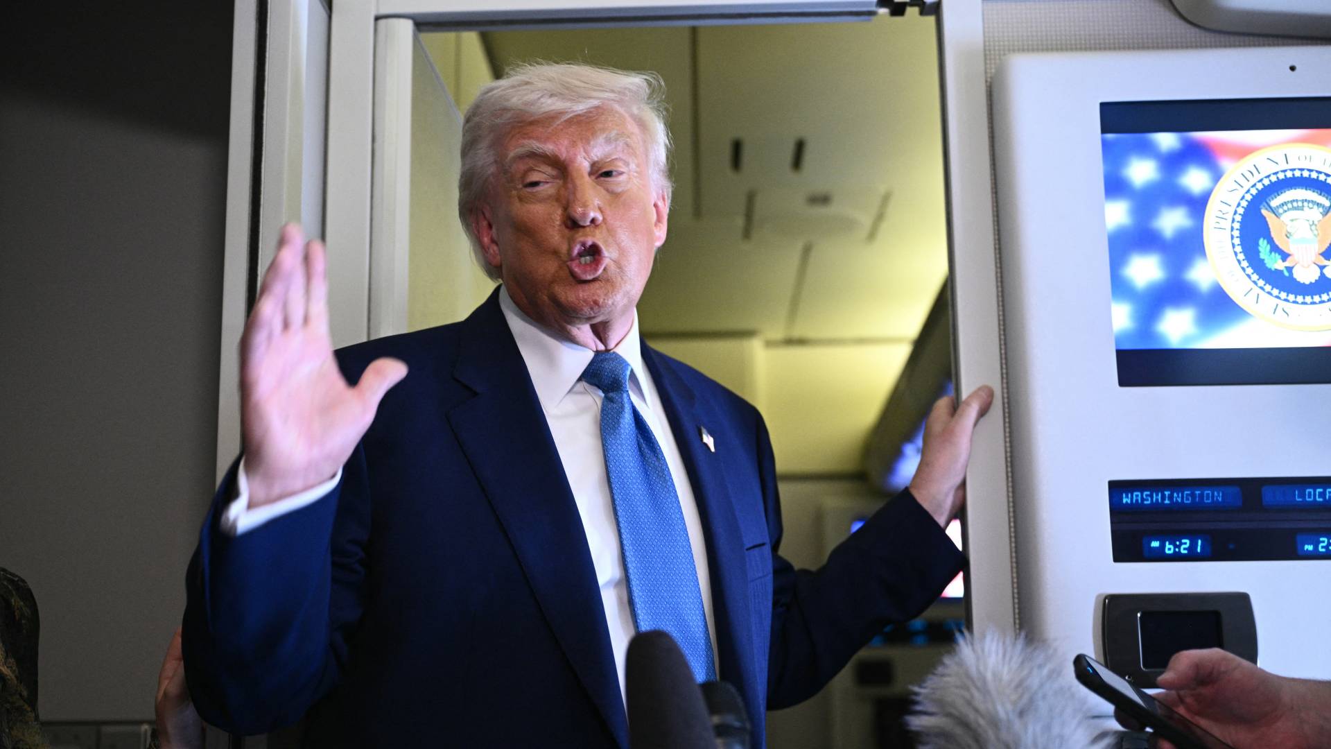 الرئيس الأمريكي دونالد ترمب