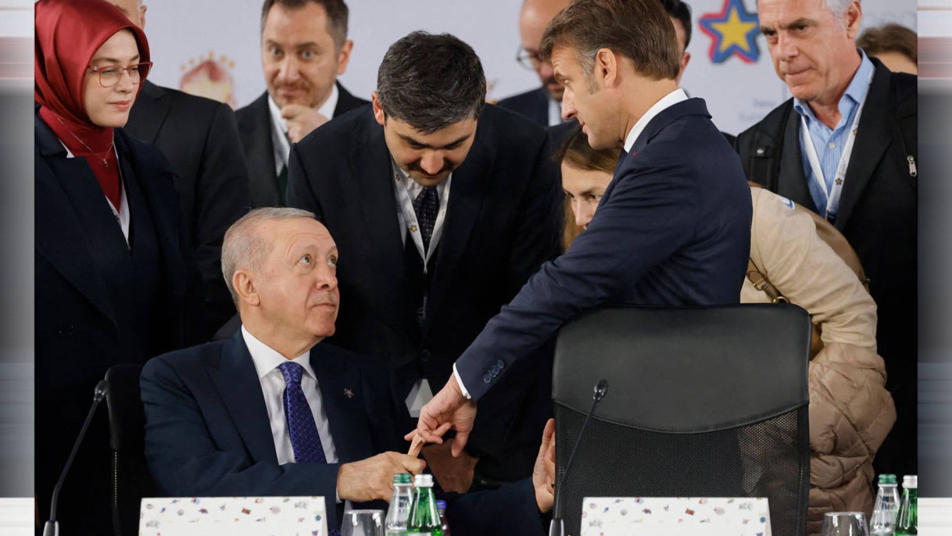 أردوغان يحرج ماكرون