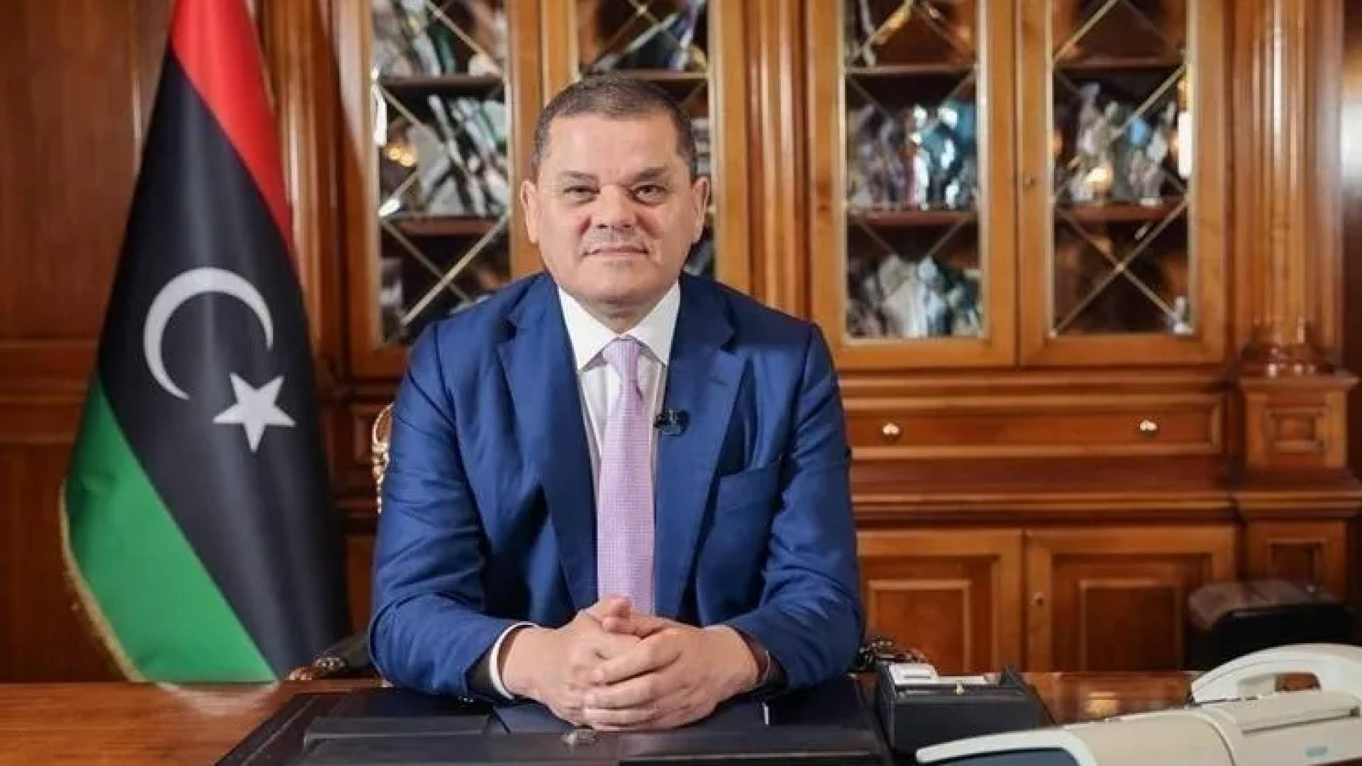 رئيس حكومة الوحدة الوطنية في ليبيا عبد الحميد الدبيبة