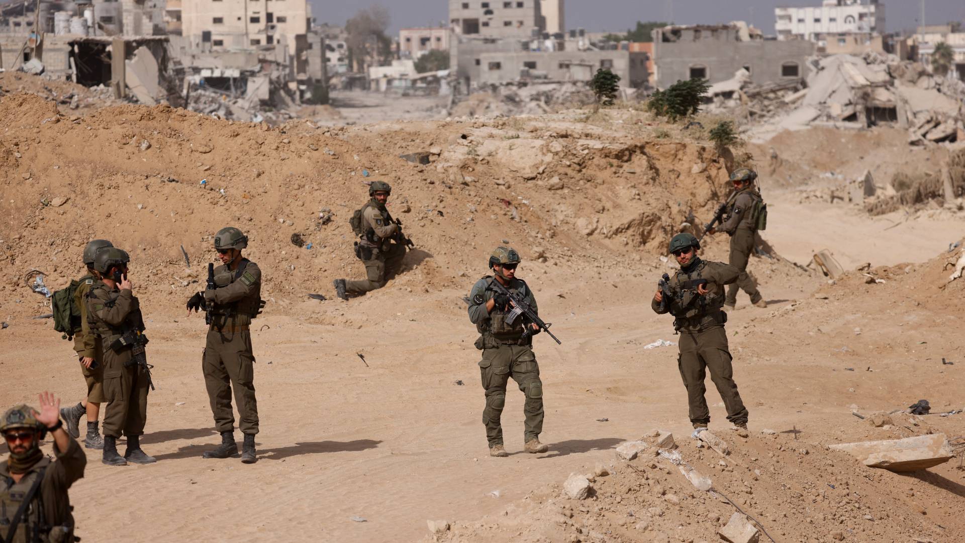 قوات الاحتلال في قطاع غزة - تعبيرية