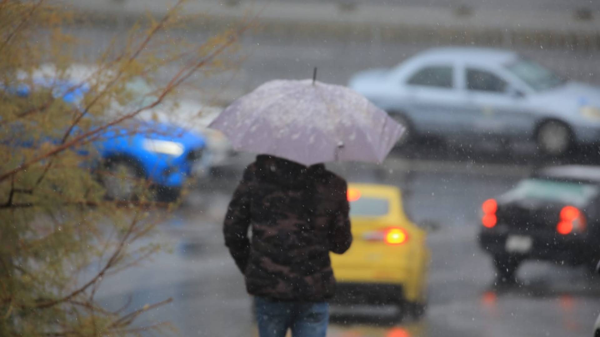 أمطار في الاردن - تعبيرية