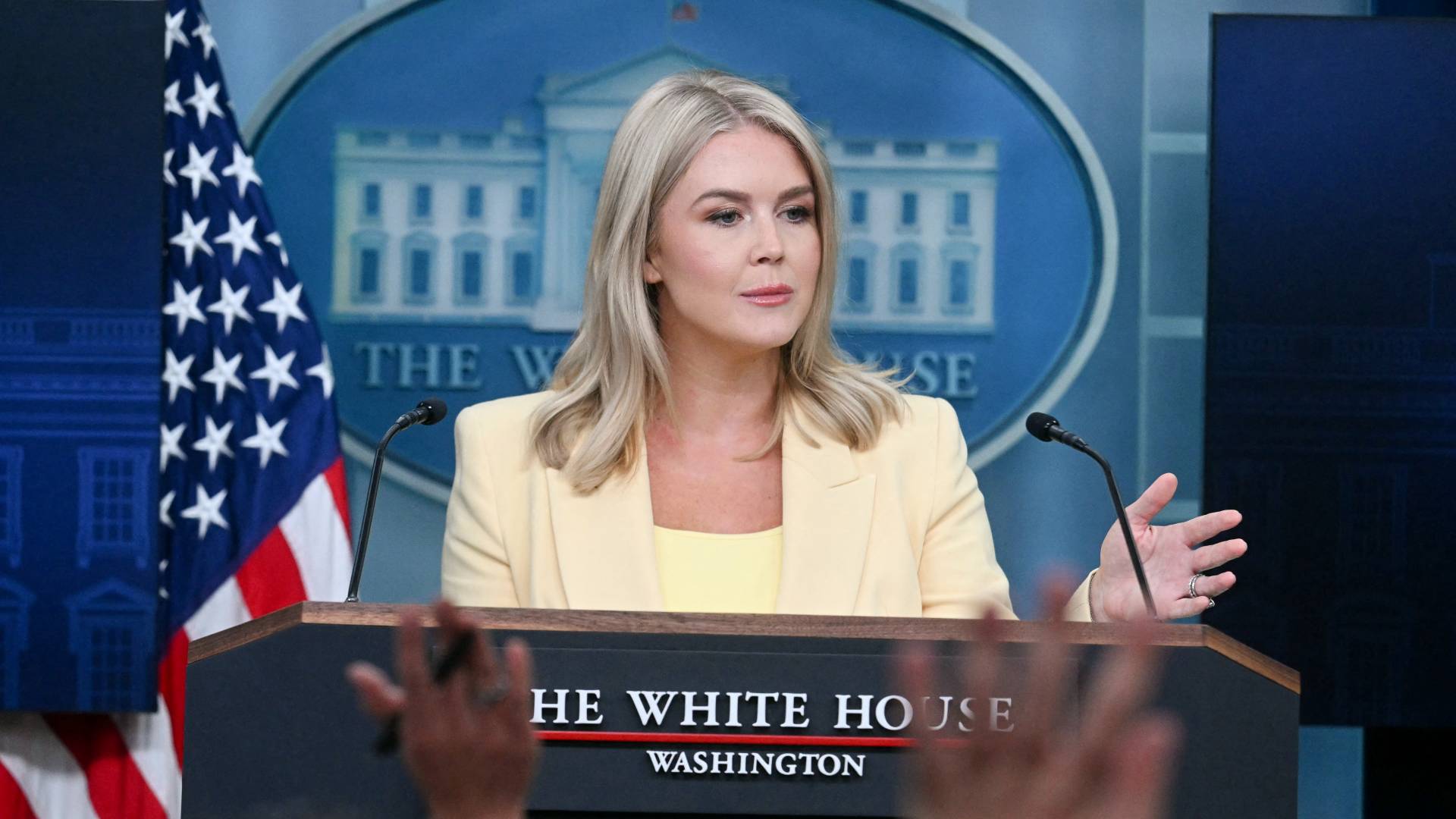 المتحدثة باسم البيت الأبيض كارولين ليفيت