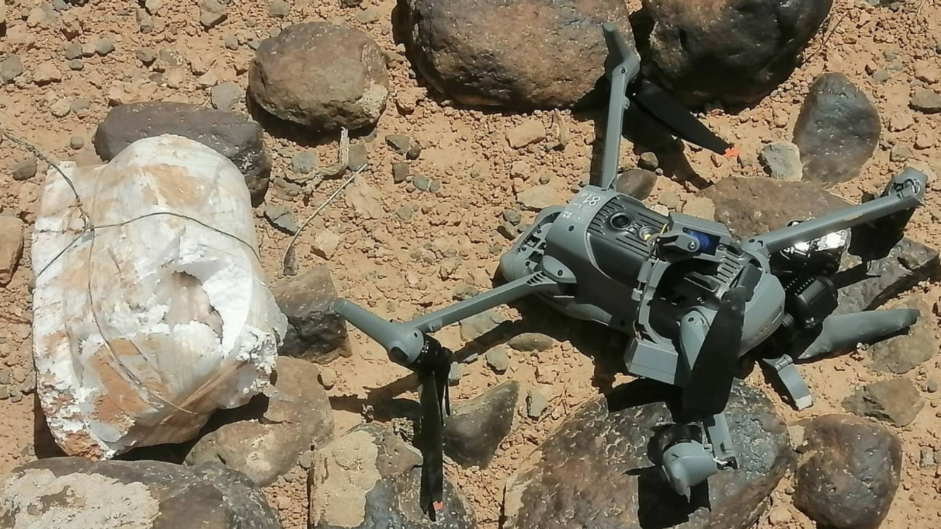 احباط محاولة تهريب مواد مخدرة