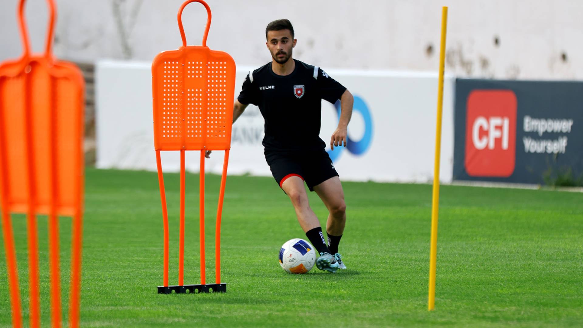 من تدريبات المنتخب الوطني