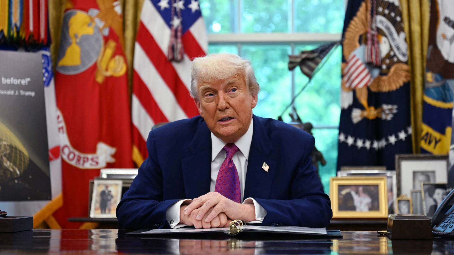 الرئيس الأمريكي دونالد ترمب