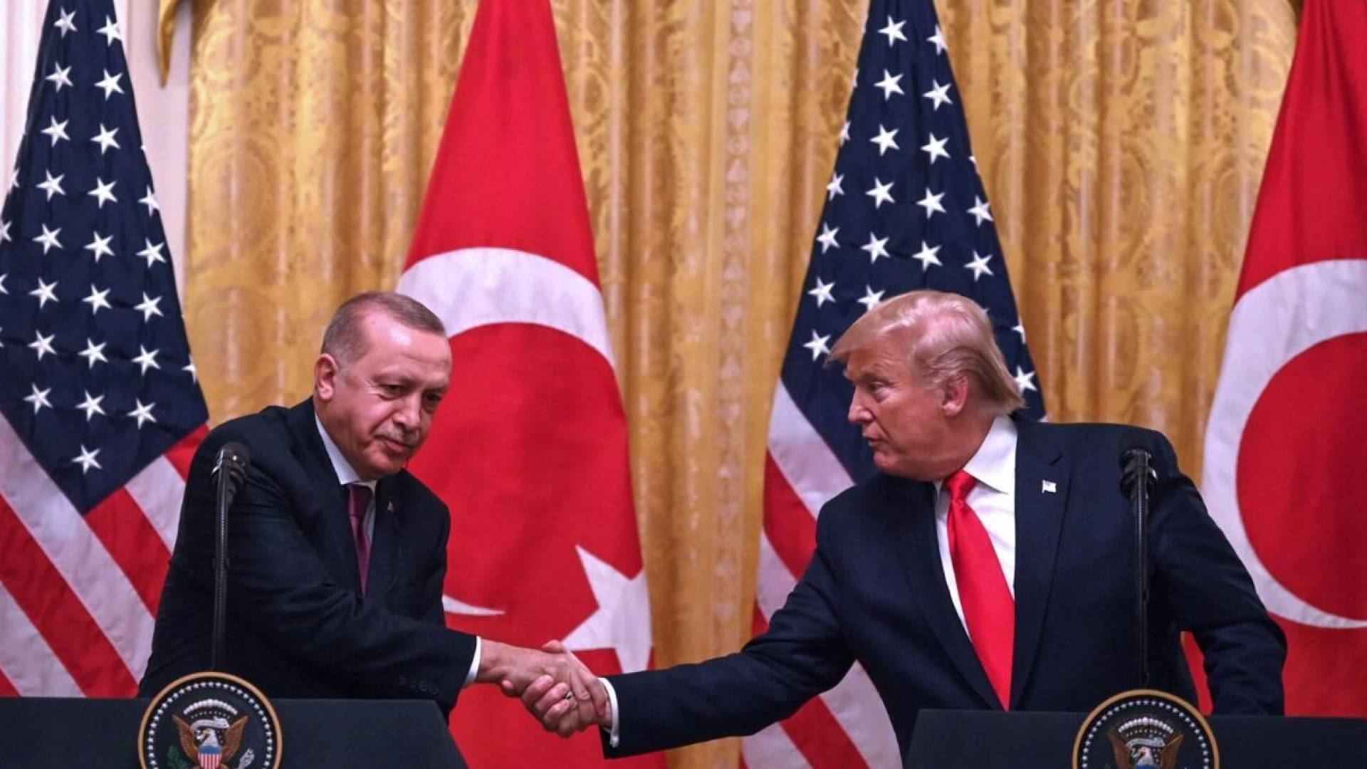 الرئيس الأمريكي دونالد ترمب والرئيس التركي رجب طيب أردوغان "أرشيفية"