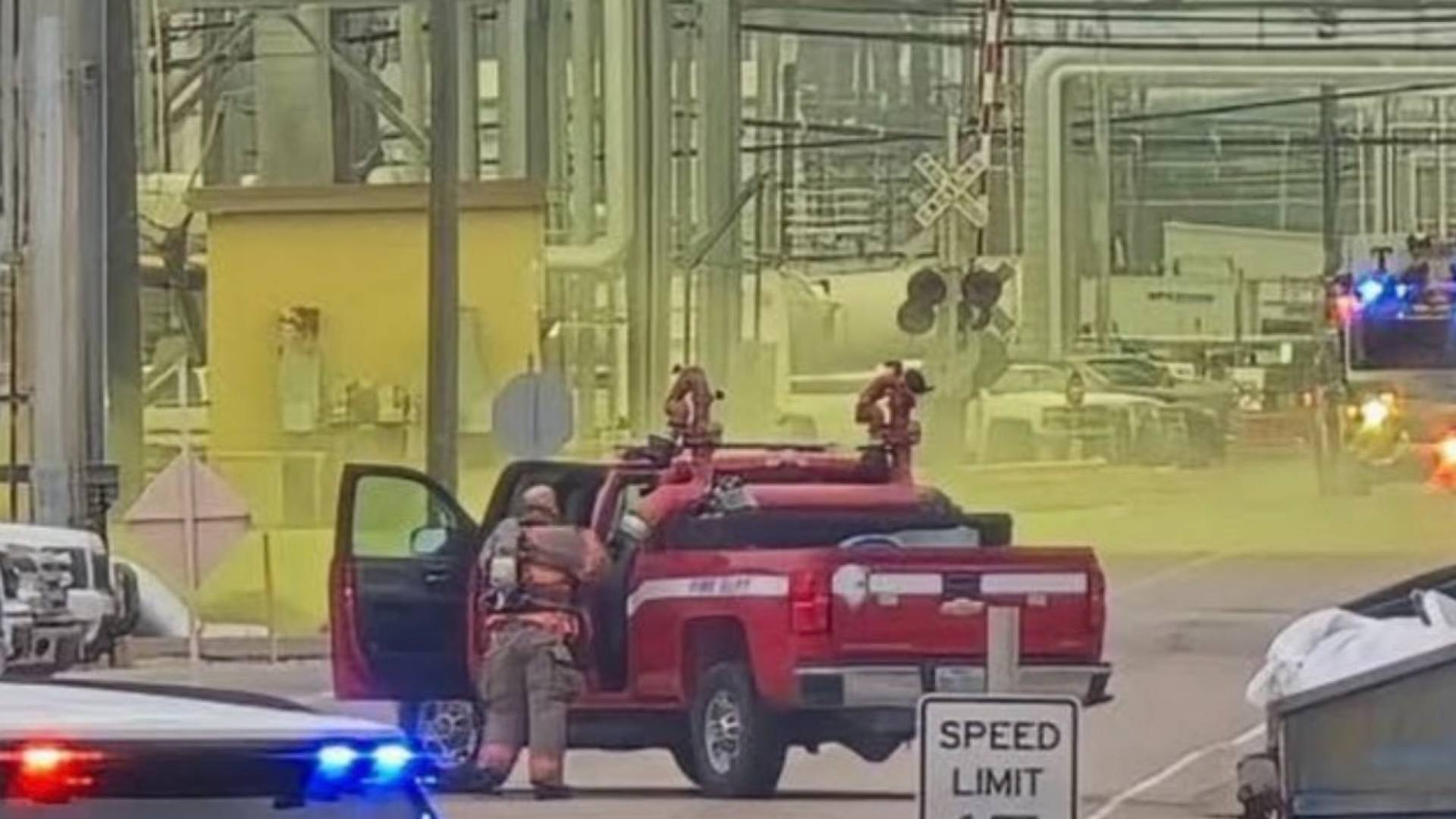 تسرب غاز الكلور في ولاية تكساس الأمريكية