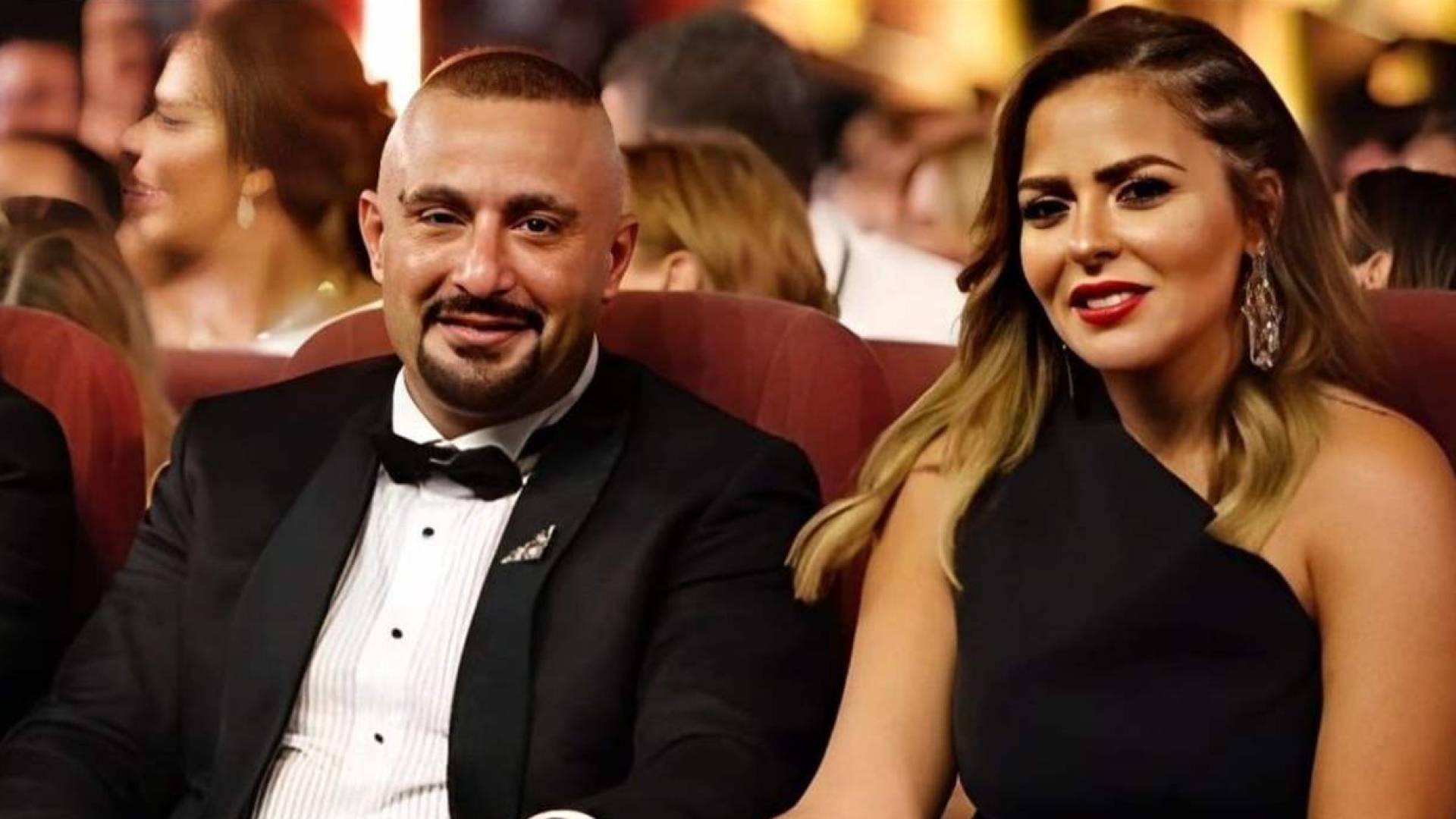 الفنان احمد السقا و زوجته