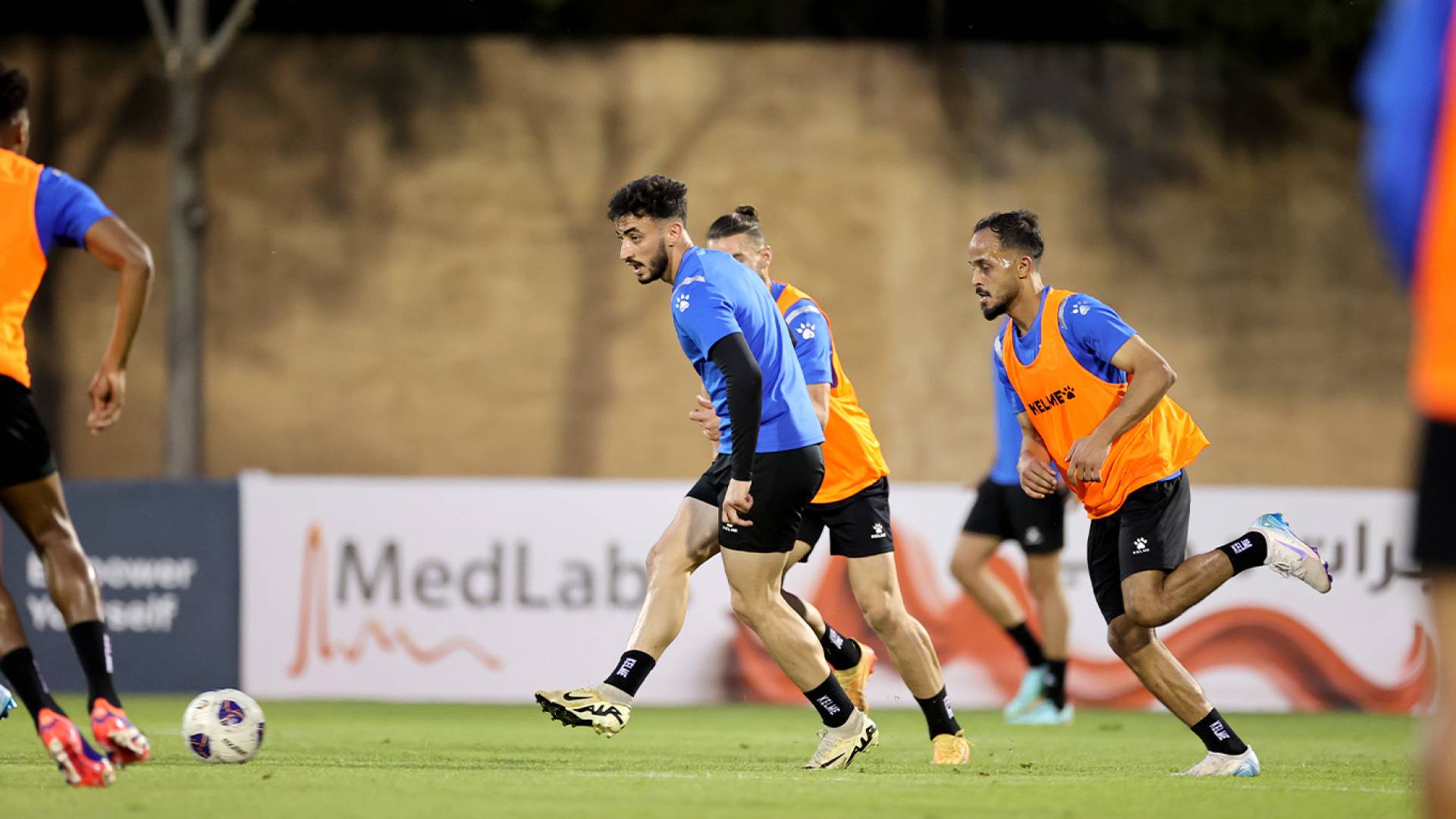 من تدريبات المنتخب الوطني