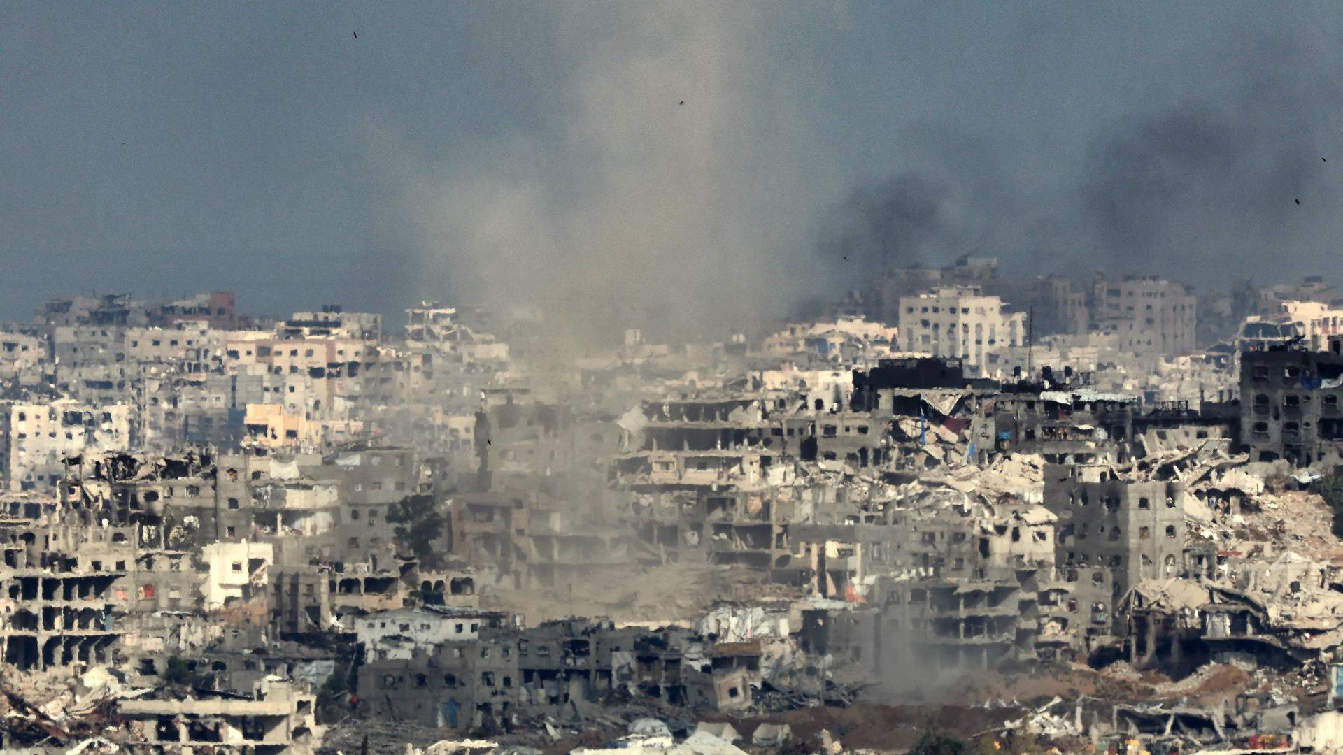 آثار الدمار في غزة